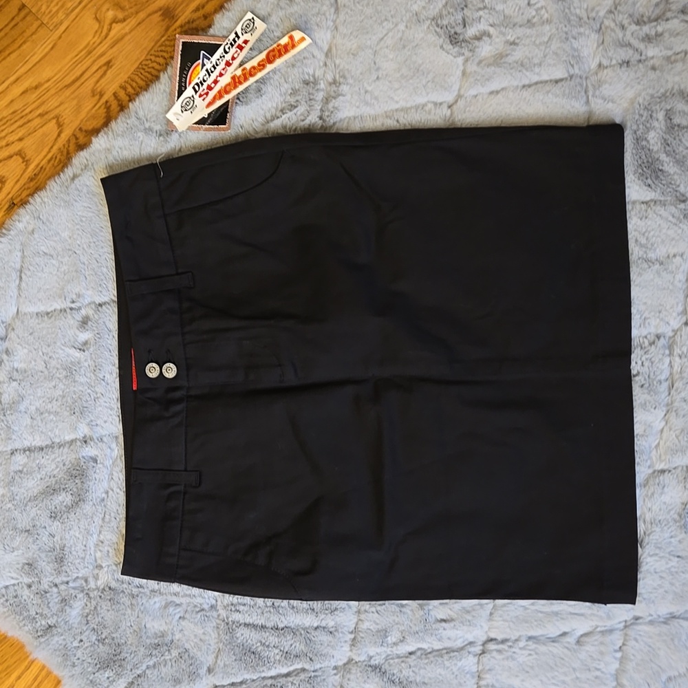 Dickies Black Uniform Pencil Skirt, Junior Women's Size 5, New With Tags
